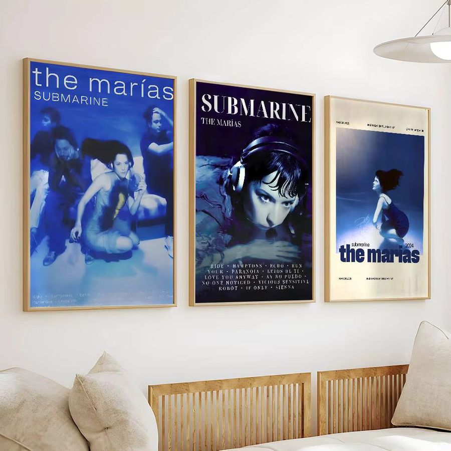 Wasserdichter Wandaufkleber THE M-MARIAS SUBMARINE Poster als selbstklebendes Wandbild für Bar und Raumdekoration - Bild 5
