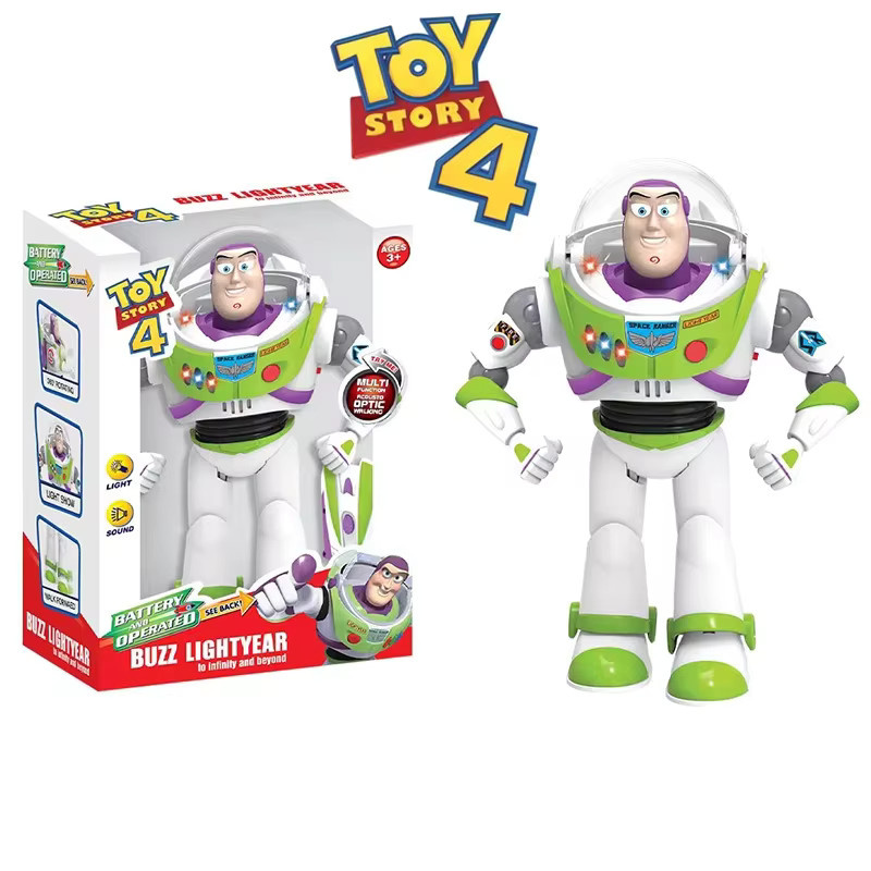 Hot Toys Toy Story Buzz Lightyear, Elektrische Laufroboter-Puppe, Actionfigur, ab 3 Jahren - Bild 3