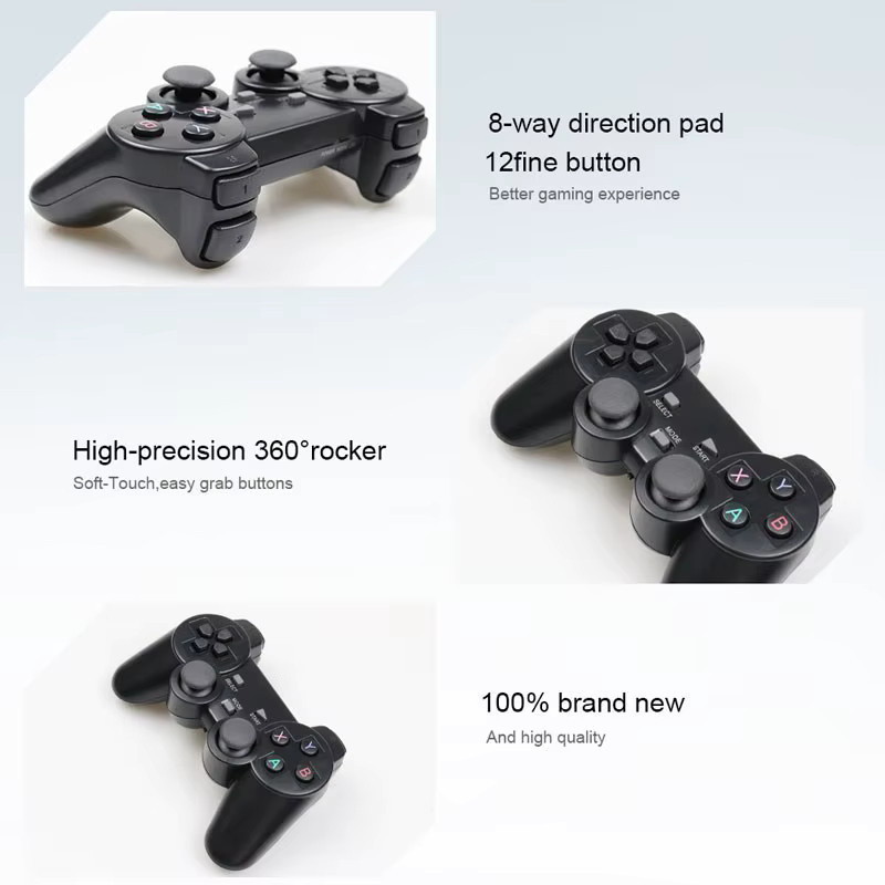 Kabelloser 2,4G Gaming-Controller für PC, Android und TV Box, Black - Bild 3