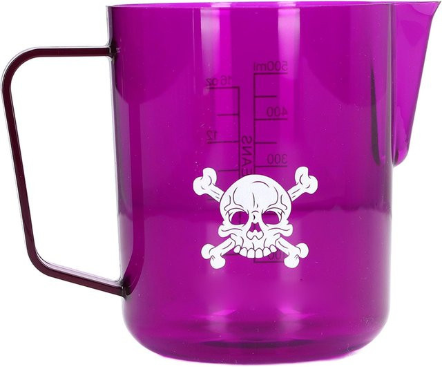 CosyHome Milchaufschäumer Becher aus Acryl in Lila, 600 ml - Bild 1