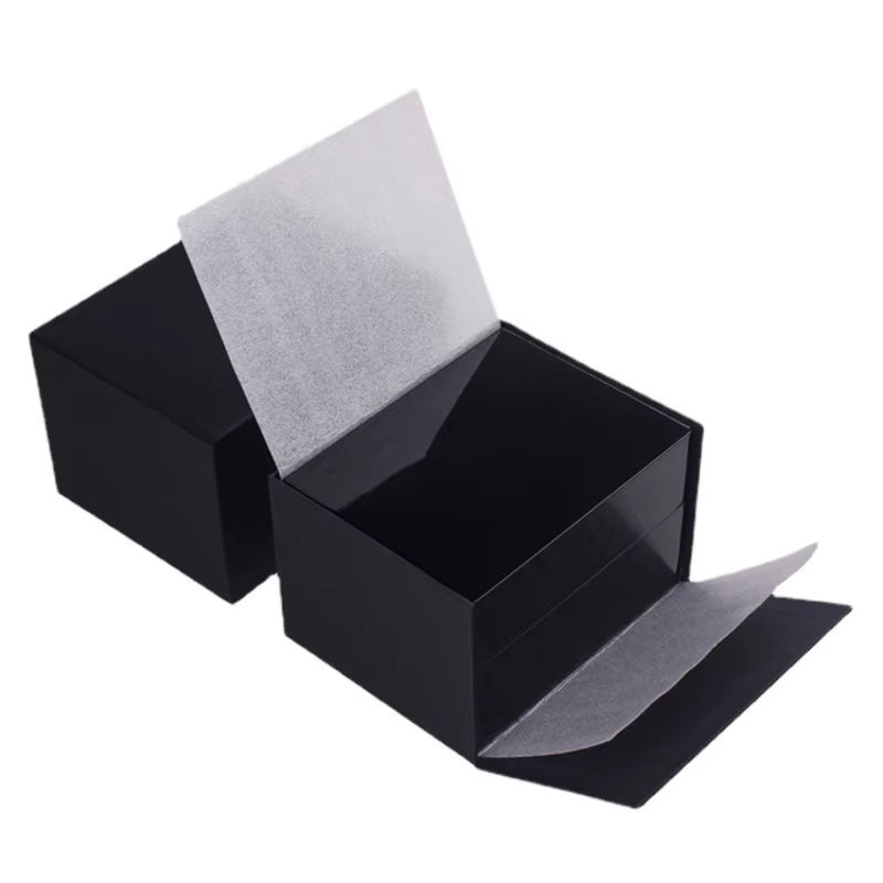 DOKW Uhrenbox aus PU-Leder in Schwarz für Damen und Herren - Bild 4