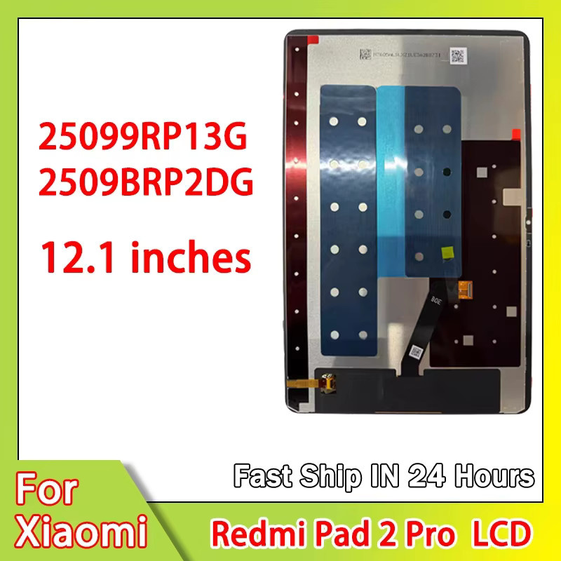 Xiaomi Redmi Pad Pro Ersatzdisplay 12,1 Zoll Touchscreen Digitizer Panel Baugruppe in Schwarz - Bild 1