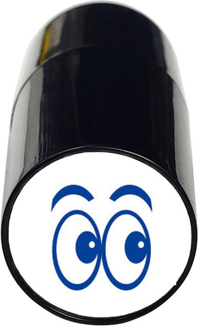 Borobinsky Golfball Identitätsmarker Tragbarer Ball Stempel in Schwarz - Bild 1