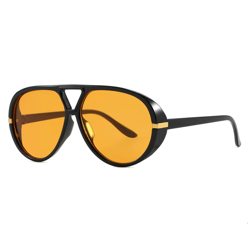 Julyrays Sonnenbrille, Oval, Vollrand, Kunststoff, Multicolor, Damen - Bild 5