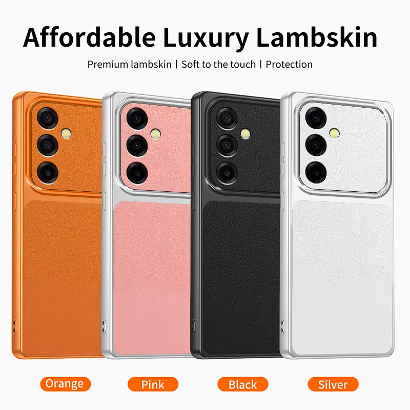 A17 Fashion Linsenschutz-Handyhülle für Samsung Galaxy A17 5G in Silber - Bild 2