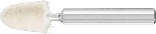 PFERD Filzpolierstifte mittelhart in Weiß, Kegelform, Durchmesser: 10 mm, Schaft-Durchmesser: 6 mm - Bild 1
