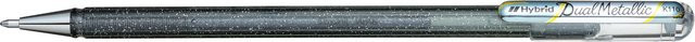 Pentel Gelstift Glitzer Dual in Silber - Bild 1