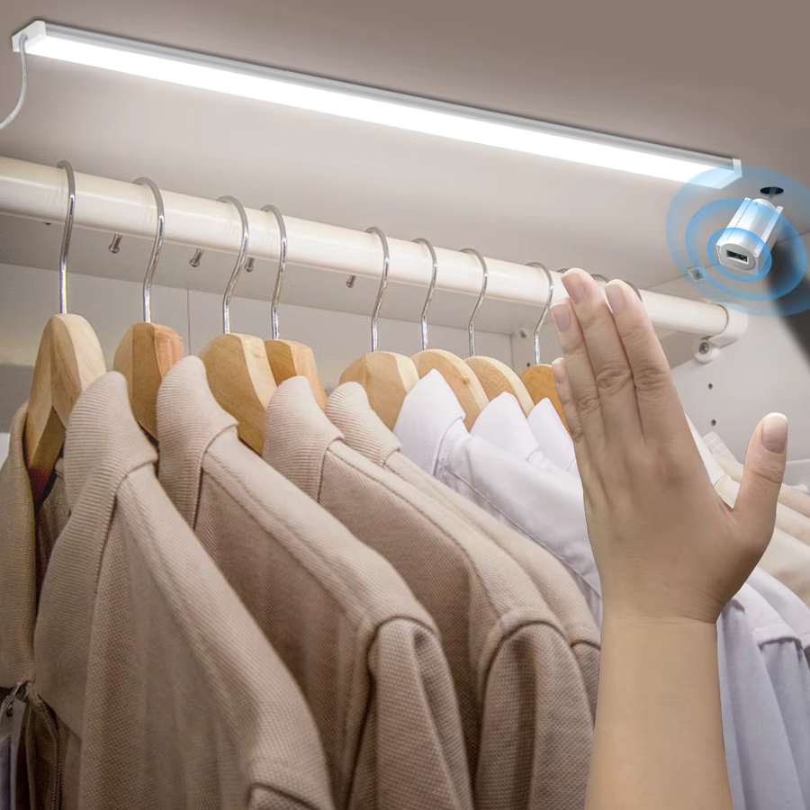 CHNAITEKE LED Unterbauleuchte mit Bewegungssensor aus Aluminium in Weiß für Küche und Badezimmer - Bild 4