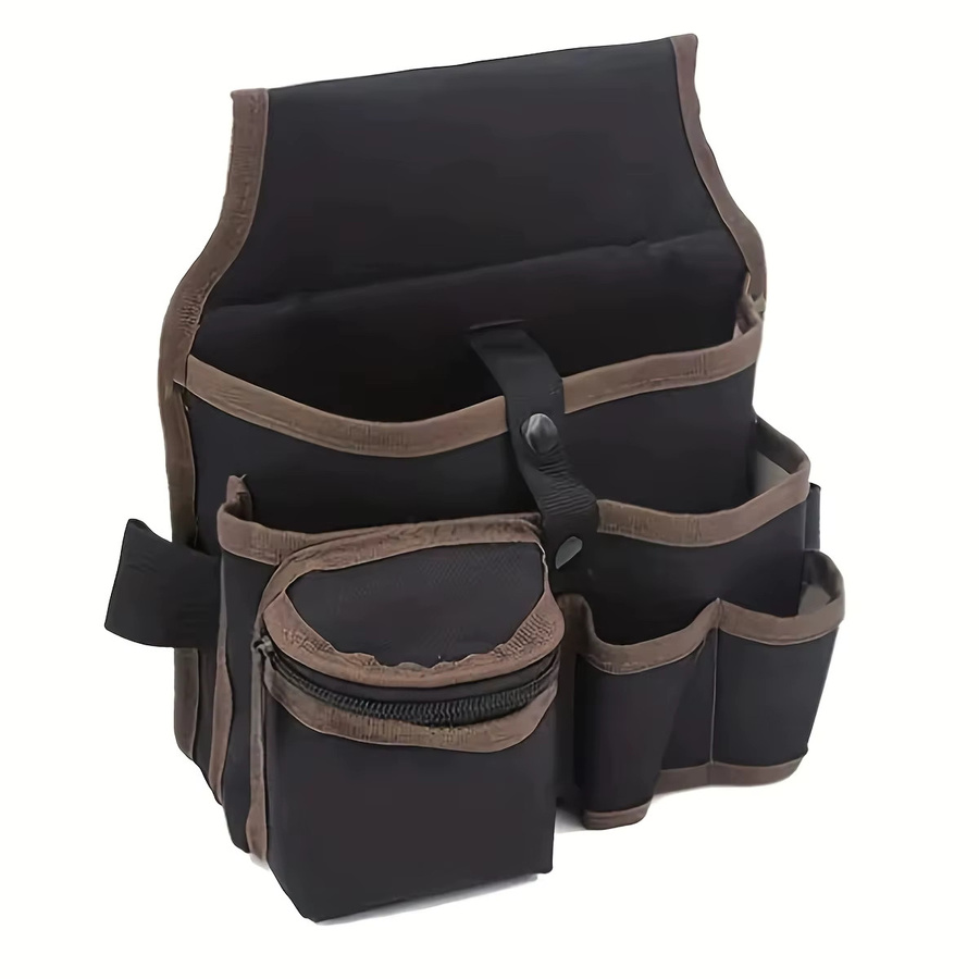 Mehrzweck-Werkzeugtasche für Hardware und Elektriker in Rot und Schwarz, B/H/T: 26,0 x 20,5 cm - Bild 6