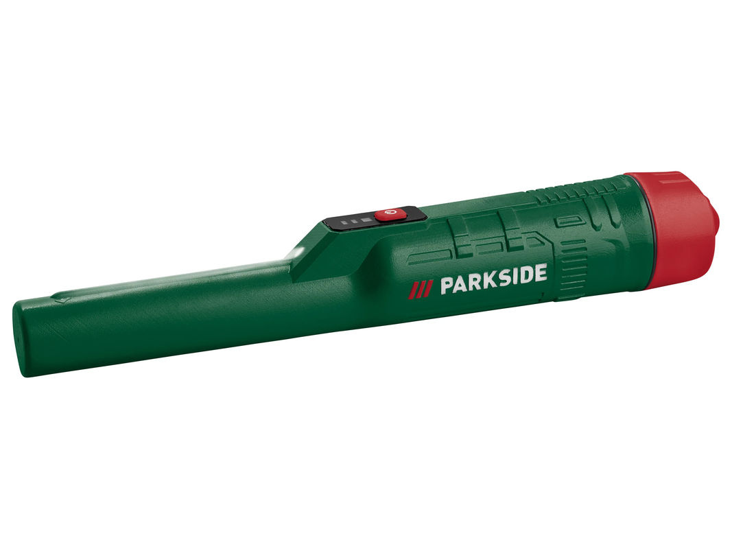 Parkside Akku-Metalldetektor PAMD 4 A1 in Grün mit Akku und USB-Kabel - Bild 3
