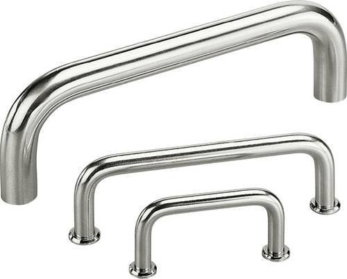 Rohde Gerätegriff VA-10.R300.31 aus Edelstahl in Silber, gebürstet, L x B x H: 310 x 10 x 40 mm - Bild 1