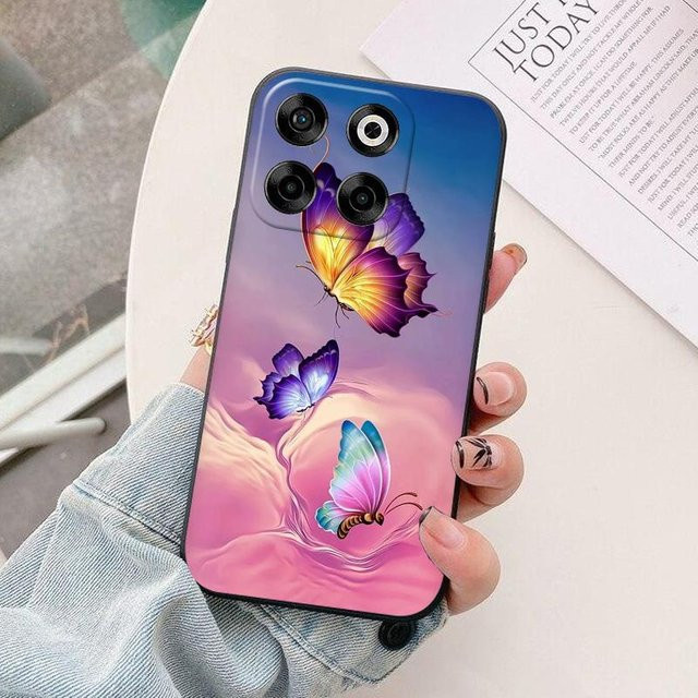 ZTE Nubia V70 Blade V70 Vita Silikon Handyhülle mit Astronaut Design und Kameraschutz in Multicolour - Bild 1