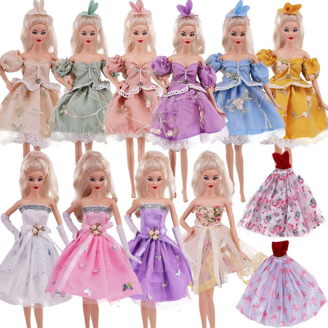 luckdoll Puppenkleider für Babi Ken 30 cm, Puppenzubehör, Plüsch / Textil - Bild 1