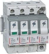 Legrand SPD T2 Überspannungsschutz 40kA 3P+N 4M Grau 412247 - Bild 1