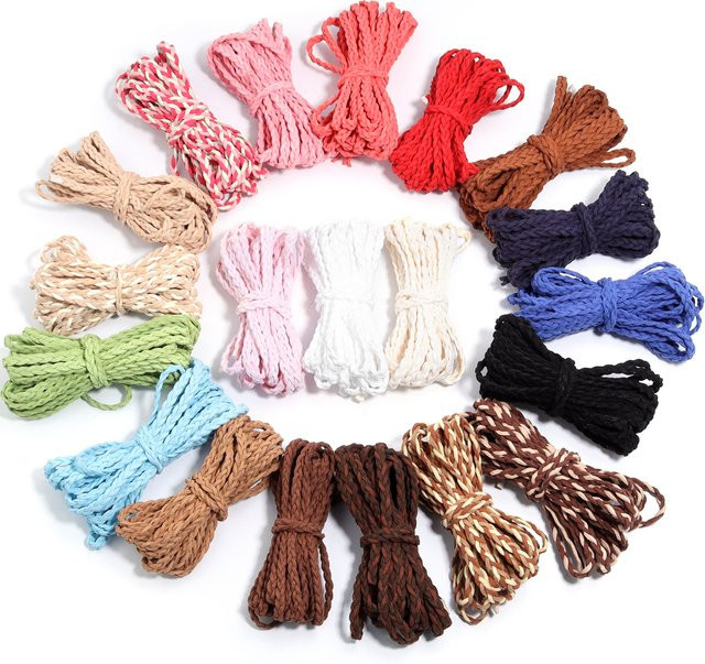 Samt geflochtene Schnüre, 5 Yards, Koreanisch, DIY Schmuck Zubehör - Bild 1
