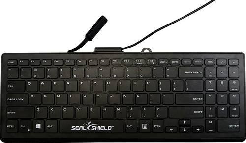 SEAL SHIELD Tastatur Cleanwipe Pro in Black - Bild 1
