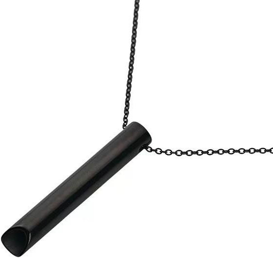 Halskette Edelstahl, Schwarz, Damen - Bild 1