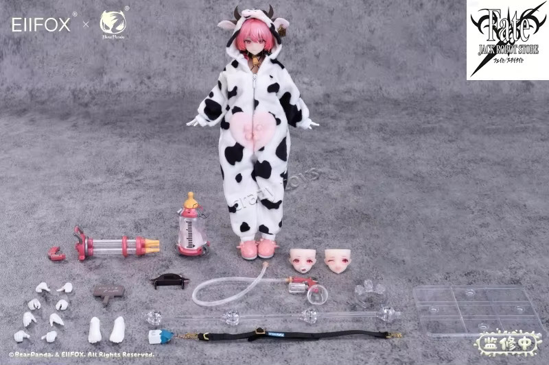 EIIFOX BearPanda MOMO Cow Girl, Action-Modell, Sammlerfigur, 1/8 - Bild 2