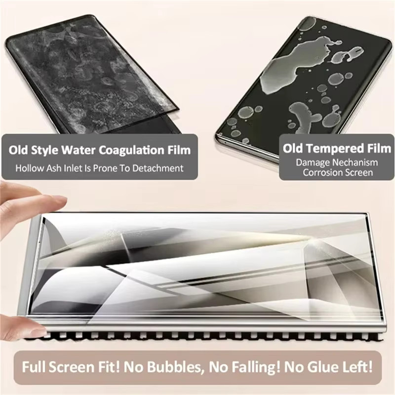 HD Hydrogel Displayschutzfolie für Samsung Galaxy S25 S24 S23 S22 S26 S20 FE Note20 Plus Ultra, transparent - Bild 4