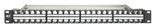 ACT Patchpanel 48-Port Keystone Unloaded High Density 1U Schwarz PP1031 Breite: 48,30 cm - Bild 1