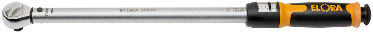 Elora Drehmomentschlüssel 3/8 Zoll mit Nonius 10-60 Nm in Silber ELORA-2179-60 - Bild 1