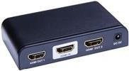 Techly HDMI Splitter 4K UHD 3D 2 Wege in Schwarz (IDATA-HDMI2-4K2) - Bild 1