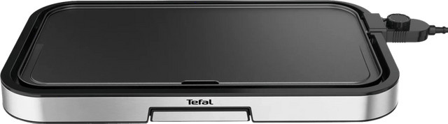 Tefal Giant Plancha mit glatter Platte, Edelstahl und Antihaftbeschichtung in Schwarz - Bild 1