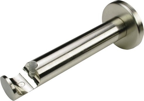 LIEDECO Gardinenstangen-Träger aus Metall in Silber für Stangen mit Ø 20 mm - Bild 1