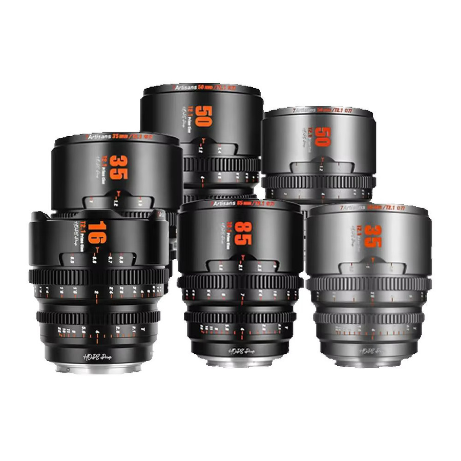 7artisans Hope Series MF Kinoobjektiv 16mm T2.1 S35 für Sony E Fujifilm M4/3 Canon RF in Schwarz oder Silber - Bild 4