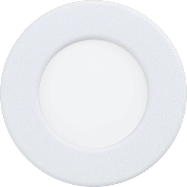 Eglo LED-Einbauspot Fueva 5 in Weiß mit warmweißem Licht (3.000K), Durchmesser: 8,6 cm - Bild 1