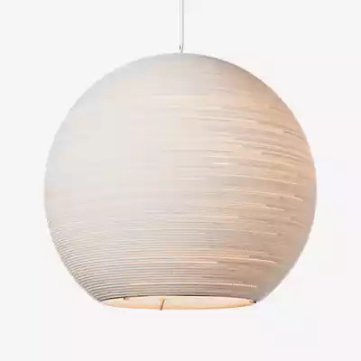 Graypants Scraplights Sun Pendelleuchte in Grau und Weiß - Bild 1