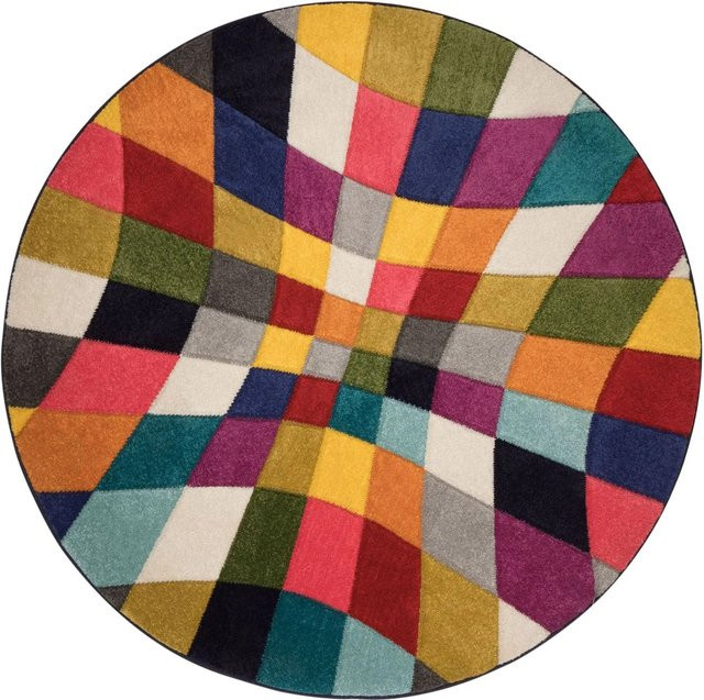 Flair Rugs Kinderteppich Rhumba in Mehrfarbig, rund, Durchmesser: 160 cm - Bild 1