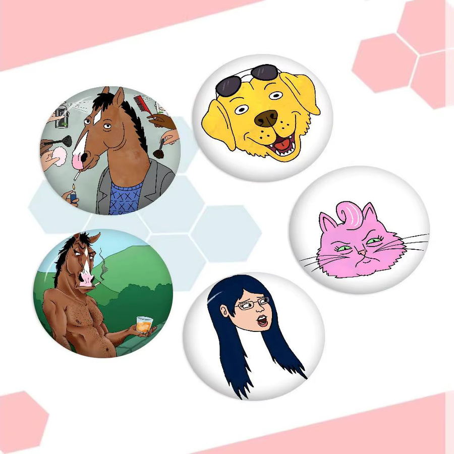 Mesuca Anstecknadeln B-BoJack Horseman - Bild 2