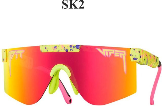 Pit Viper Dote Sonnenbrille, Unisex, Vollrand, Plastic, Black - Bild 1