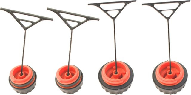 Öldeckel und Kraftstoffdeckel für Stihl Kettensägen der Serie 009-048 als hochwertiges Ersatzteil - Bild 1