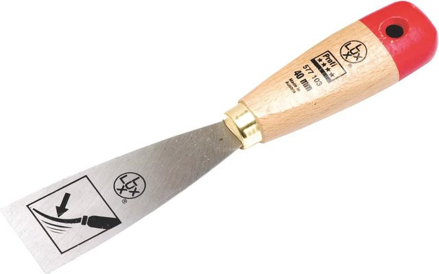 LUX-TOOLS Malerspachtel Flexibel in Multicolor mit Stahl und Holz, Breite: 4 cm - Bild 1