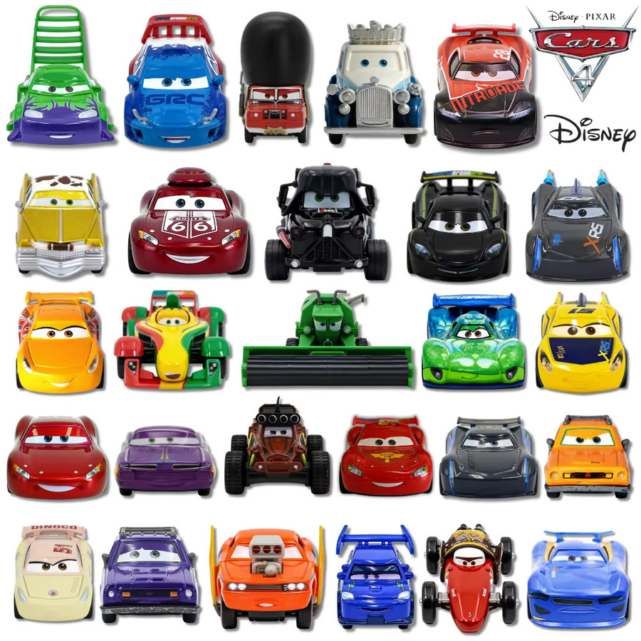 Hot Wheels Disney Pixar Cars 3 Lightning McQueen Fillmore, Metall-Modell Rennwagen, 1:55 - Bild 3