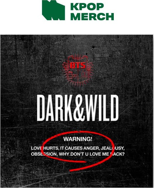 Dark & Wild, BTS, black - Bild 1