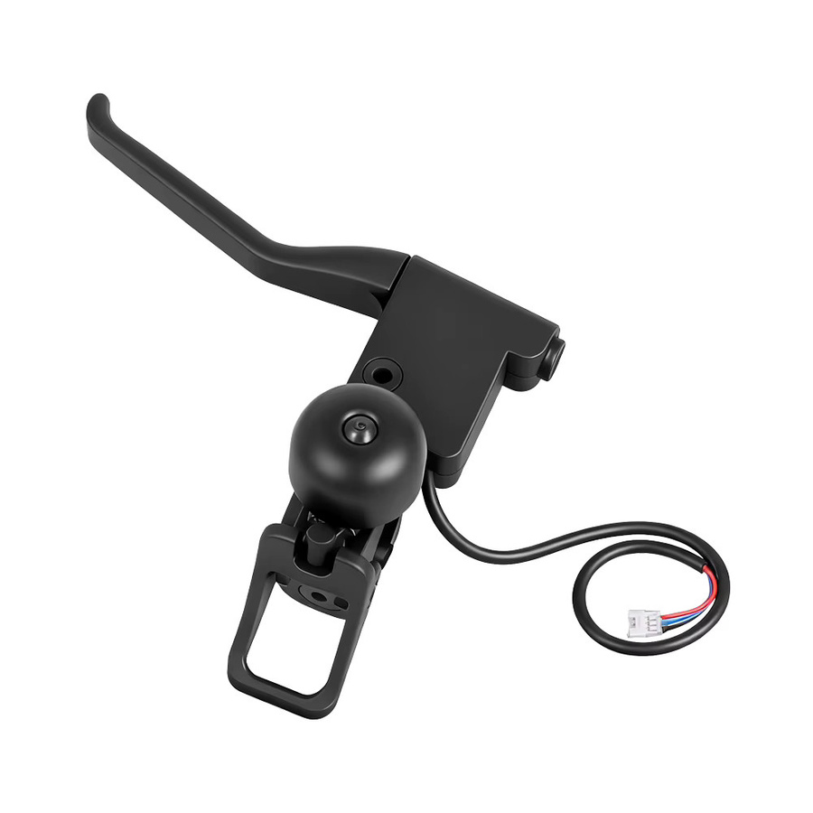 Xiaomi 5 Scooter Zubehör Set in Schwarz mit Ladegerät, Bremshebel, Daumengas, Schutzblech, Nabenlicht, Verkleidungsabdeckung, Verbindungskabel und Bremsleitung - Bild 2