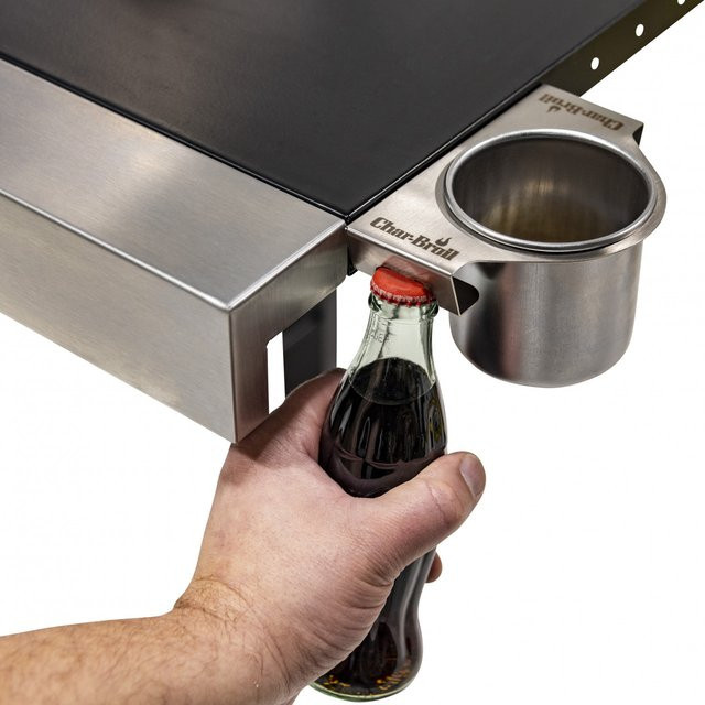 Char-Broil Gear Trax Flaschenhalter und Flaschenöffner in Silber - Bild 2