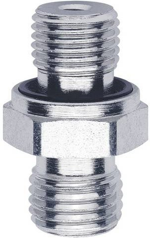 Klauke DNP2 Doppelnippel in Silber - Bild 1