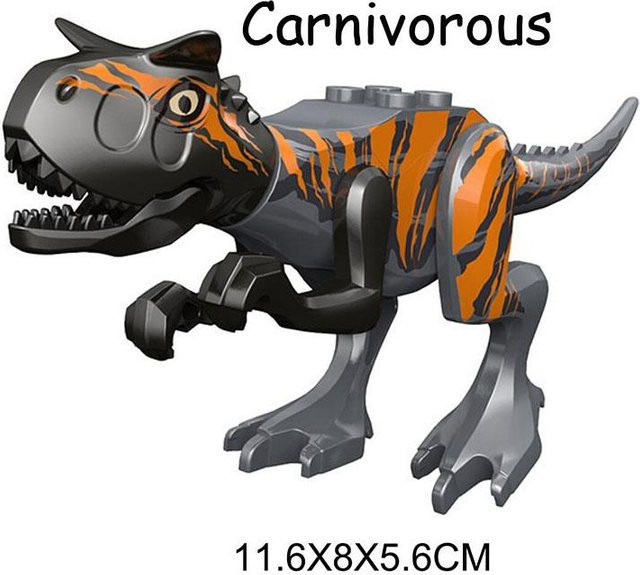 Jurassic Park Dinosaurier Indoraptor Triceratops Indominus Rex T-Rex Modell Bausteine Spielzeug 6-12 Jahre - Bild 1
