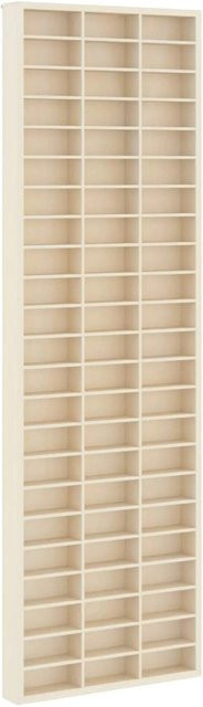vidaXL Wanddisplay-Case mit Regal in Beige aus Holzwerkstoff, B/T/H: 30 x 4,5 x 96 cm - Bild 1