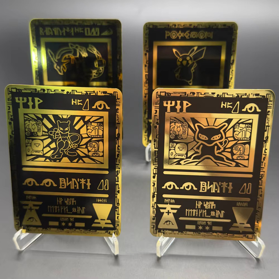 Potdemiel Ancient Mew Promo, Sammelkarten, Metall, Schwarz, Ägypten - Bild 2