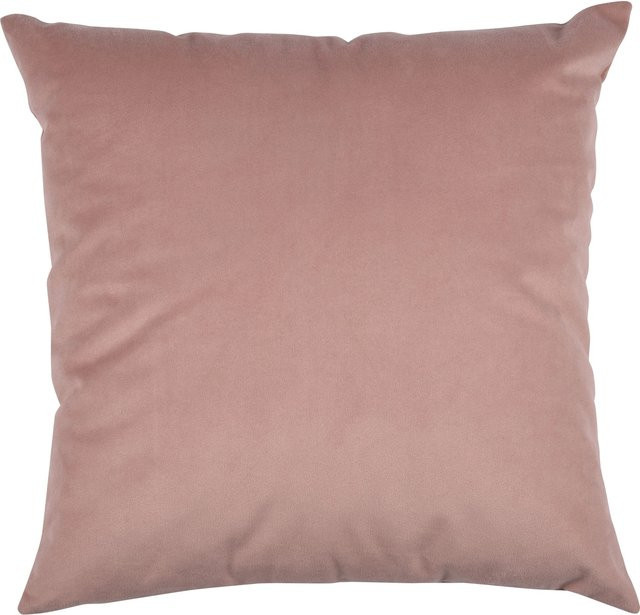 OBI Dekokissen Rosa quadratisch aus Polyester B/B/H: 40 x 40 x 40 cm - Bild 1