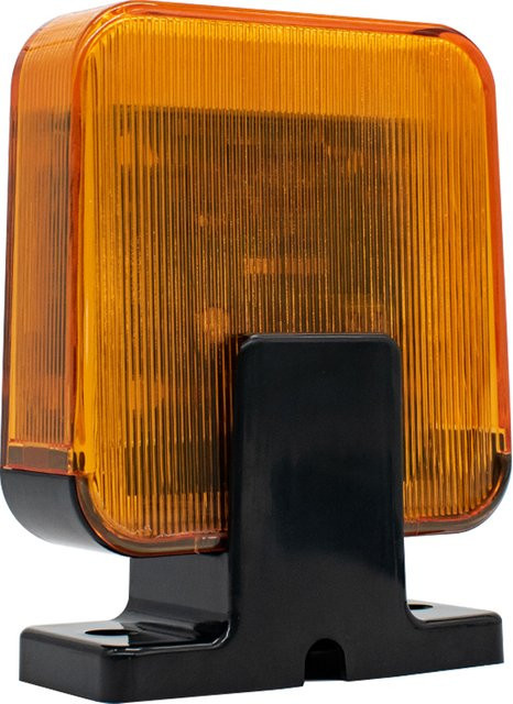 Scimagic-RC LED-Warnleuchte als Sicherheitsalarm und Kontrollleuchte für Auto, LKW und Schiebetor, AC/DC 12–265 V, Orange - Bild 1