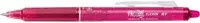 PILOT FriXion Clicker Tintenroller in Pink mit transparentem Gehäuse - Bild 1