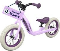 Hurdora Laufrad Explory 12 Zoll in Lavendel - Bild 1