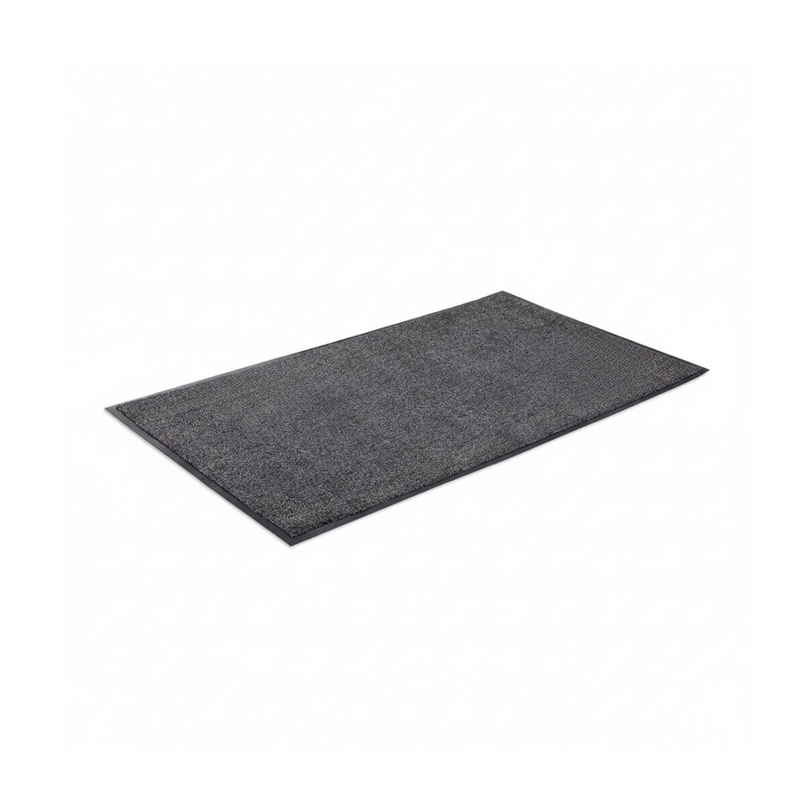 Relaxdays Schmutzfangmatte aus Polypropylen in Grau, rutschfest, B: 90 cm, T: 150 cm, H: 7 cm - Bild 2