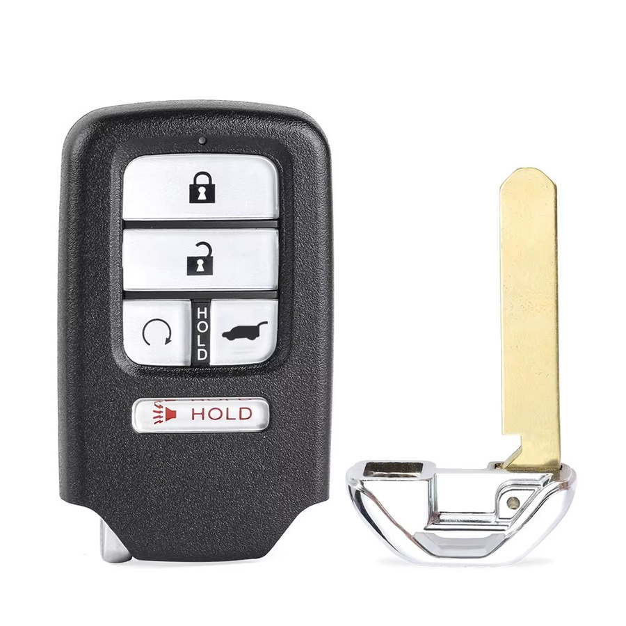 Honda Smart Remote Schlüsselanhänger mit 5 Tasten und ID47 Chip für Pilot, CR-V und Civic, 433 MHz, Schwarz - Bild 3